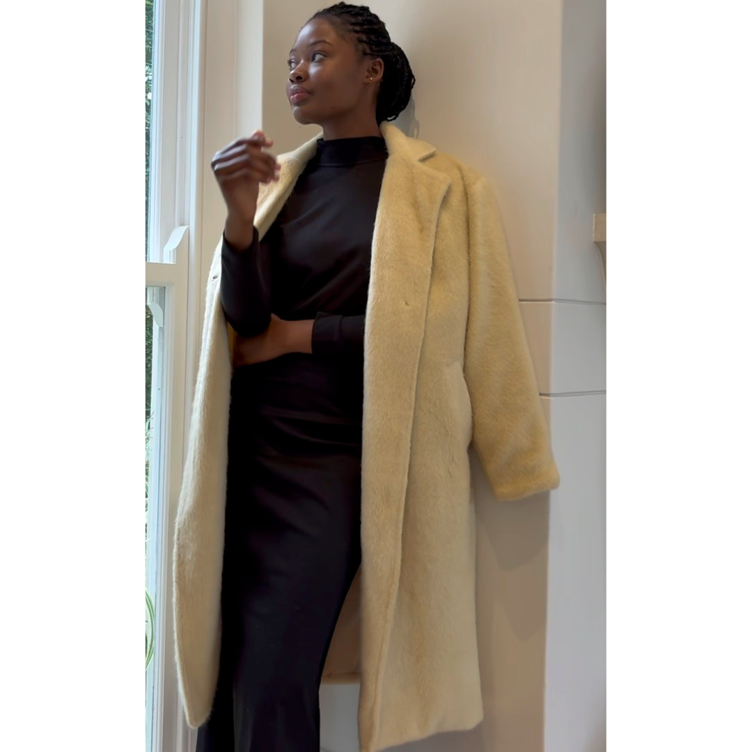 Long Melton Coat