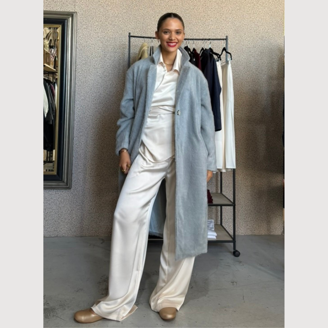 Long Melton Coat
