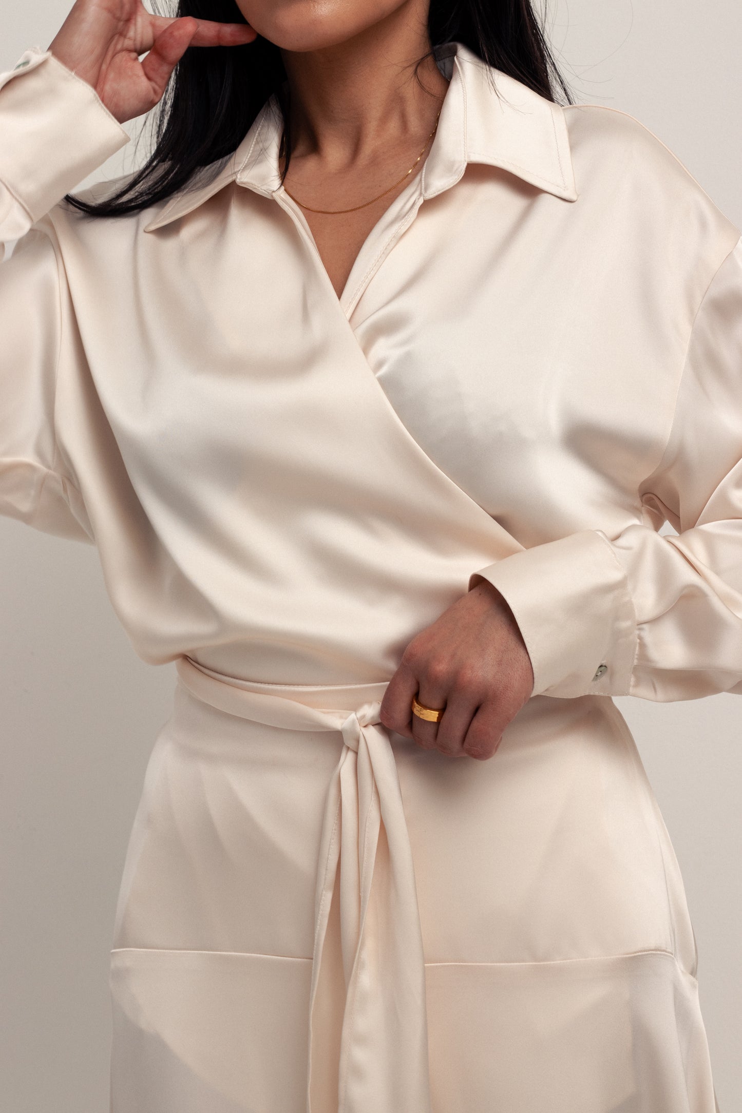 Fluid Wrap Shirt