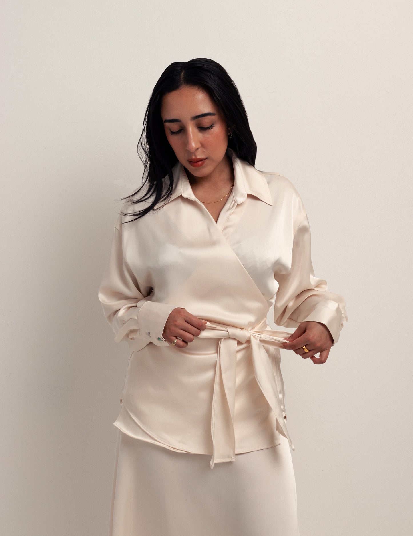 Fluid Wrap Shirt