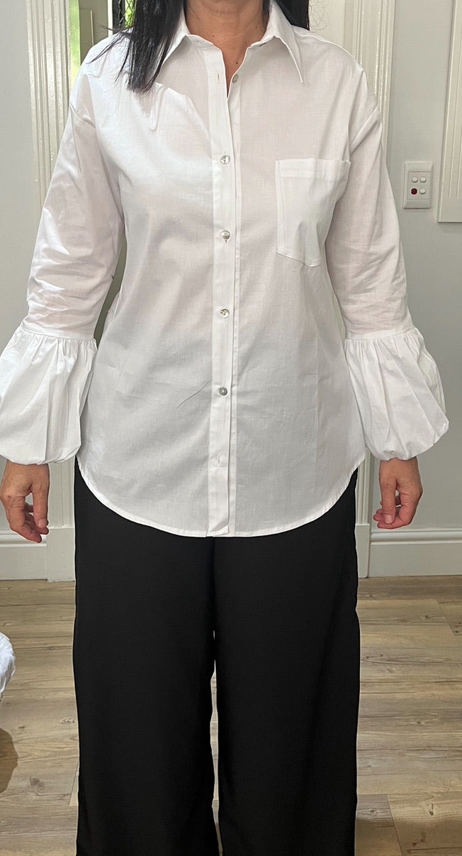 Bubble Sleeve Shirt