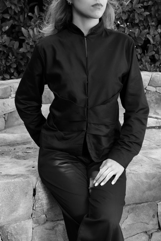 Black Minimalist Jacket