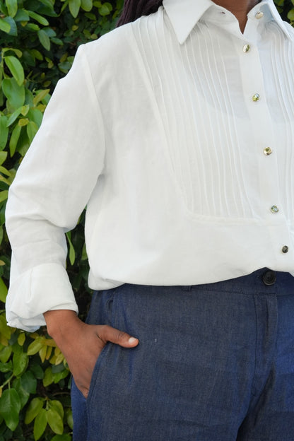 Tailored Straight-Leg Jeans