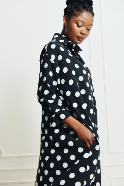 Polka Dot Long Dress