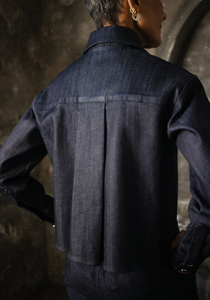 Cropped Denim Jacket