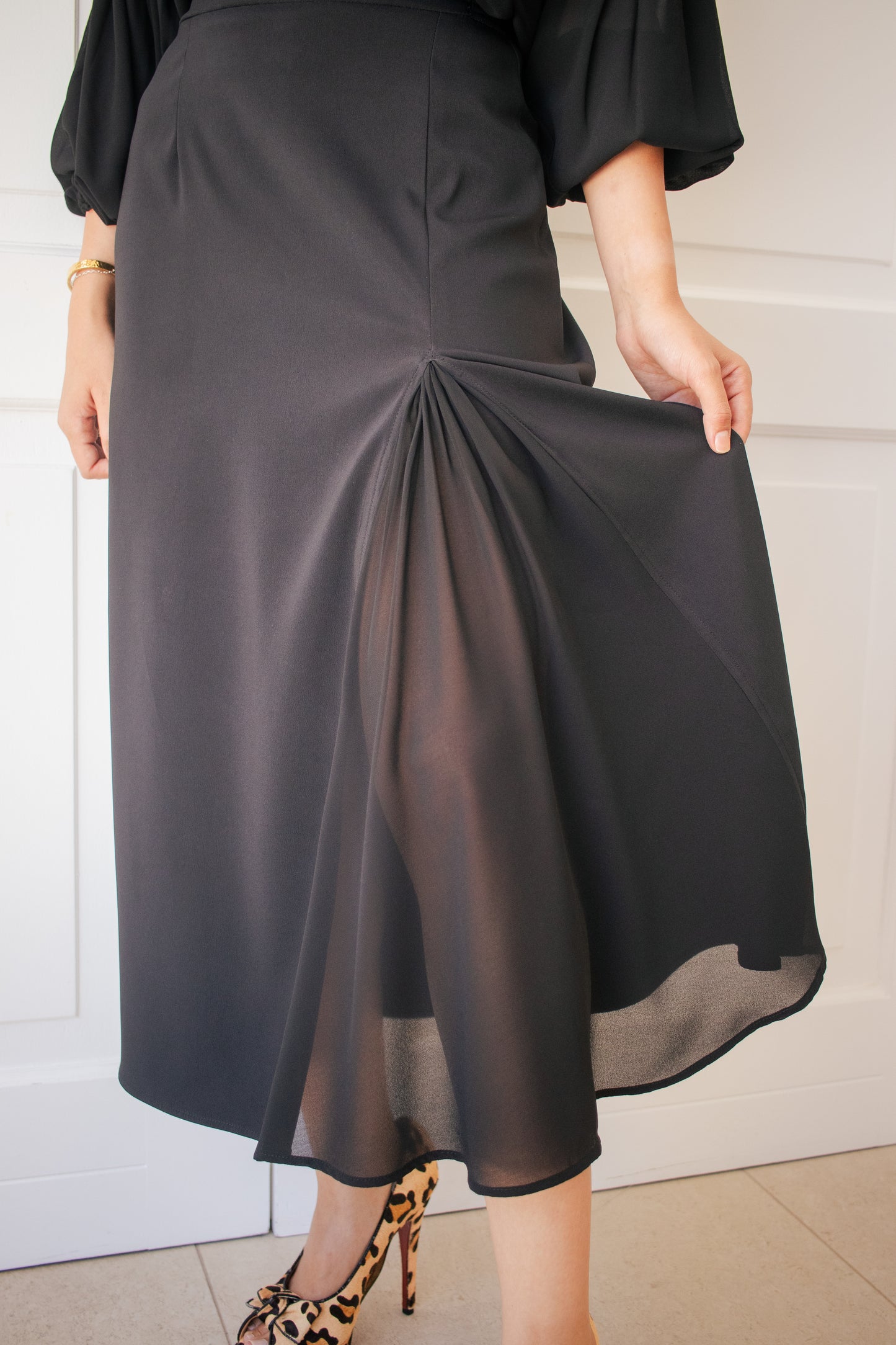 The Veil Black Skirt